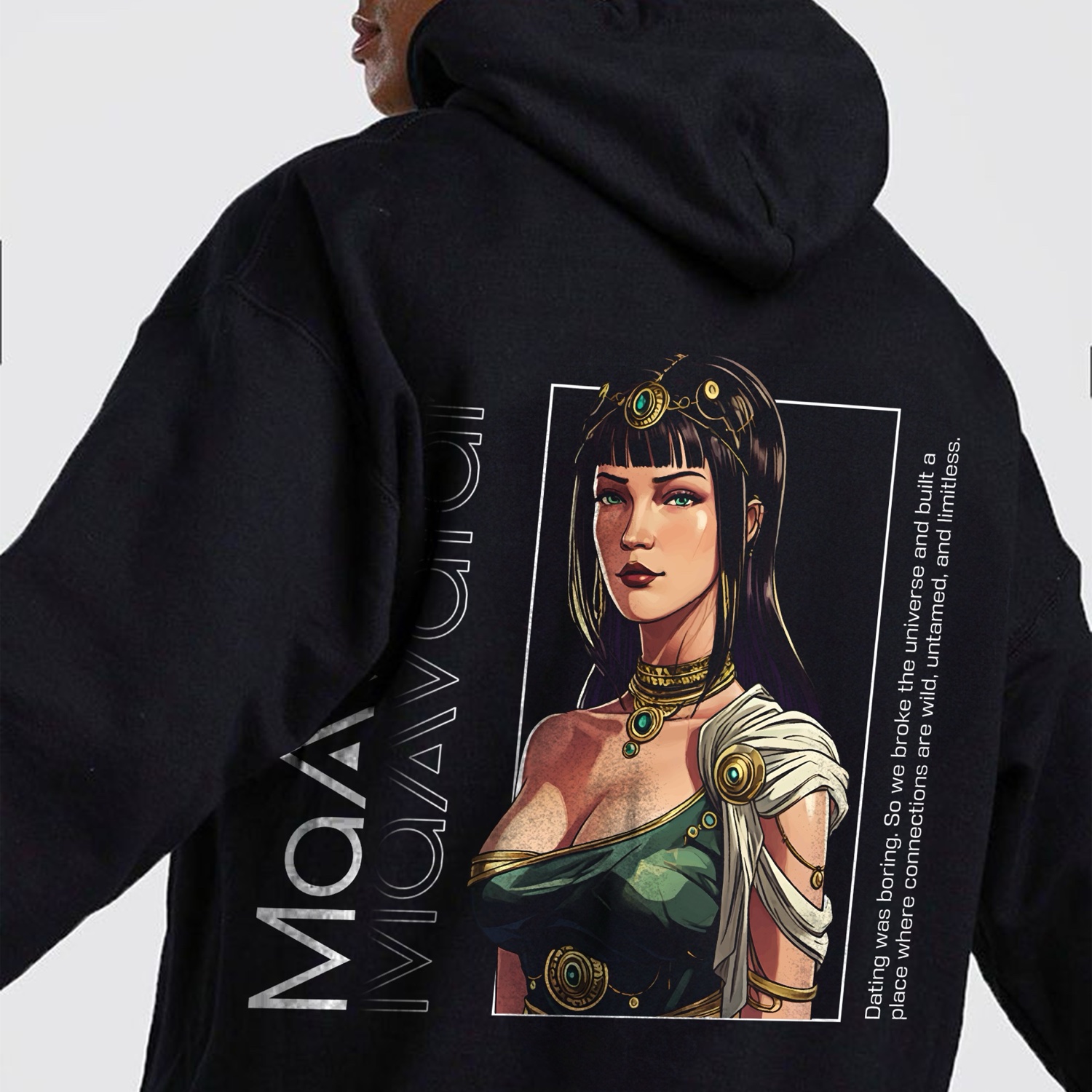 MaAvatar hoodie — Maavi character print